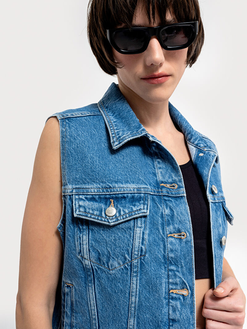 Regular Fit Kadın Yelek