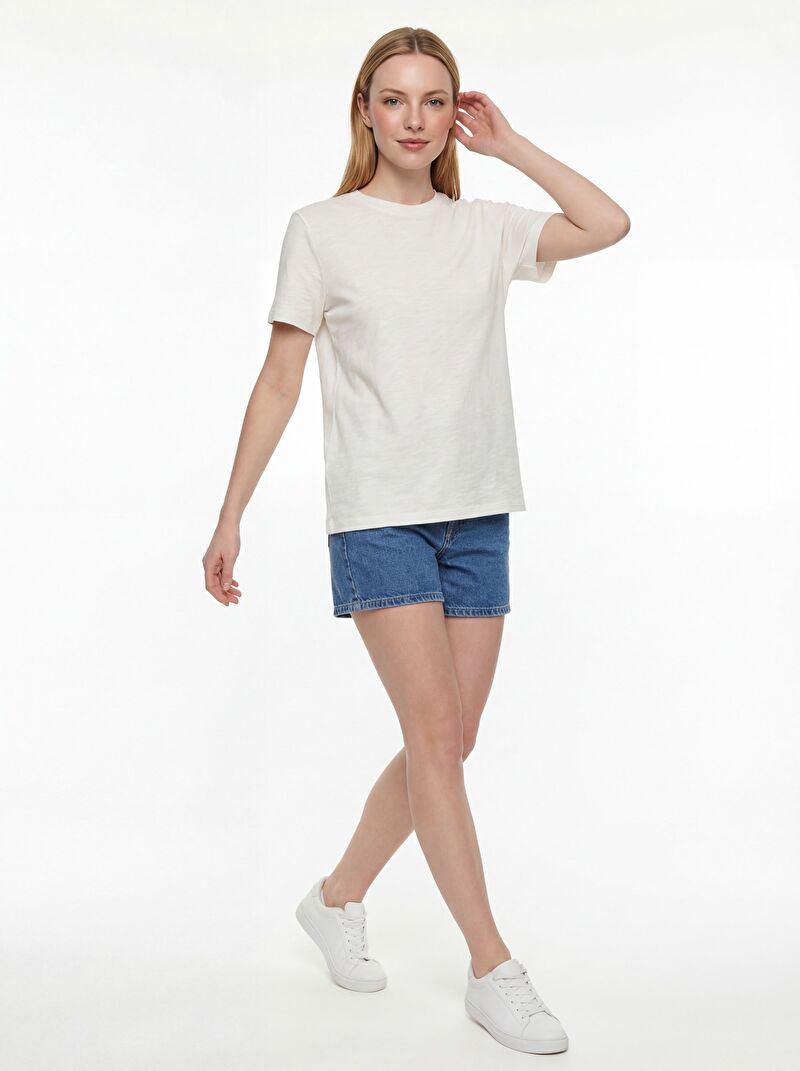 Regular Fit Kadın Tshirt K.kol