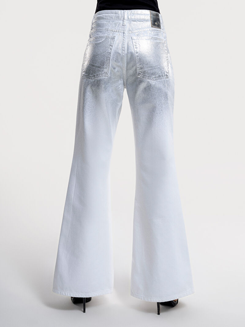 Flare Slim Fit Kadın Pantolon