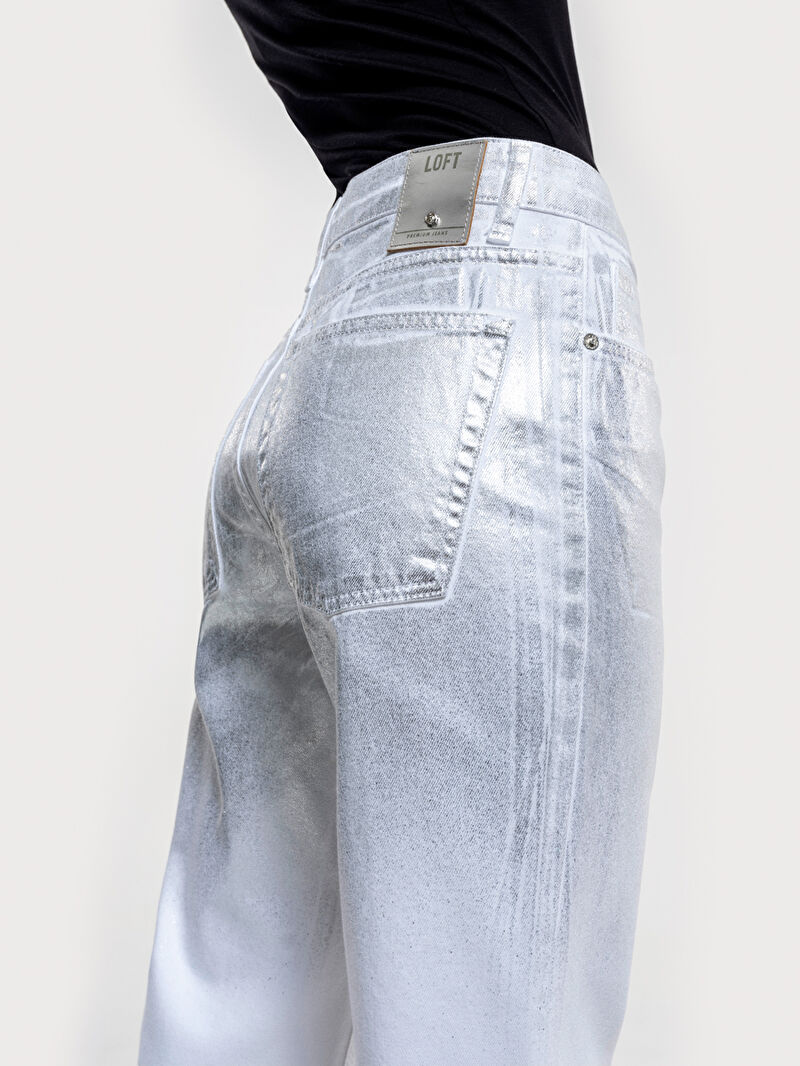 Flare Slim Fit Kadın Pantolon