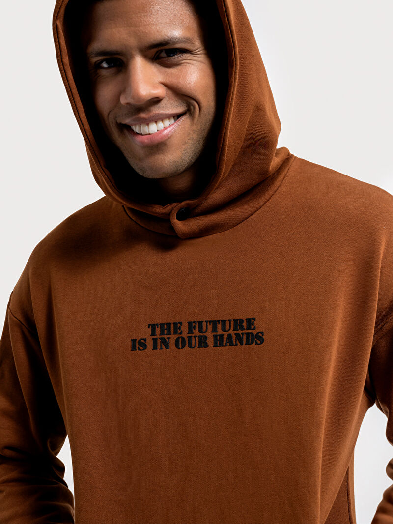 Oversize Fit Erkek Sweatshirt