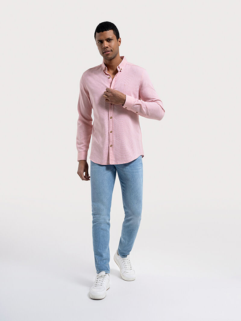 Regular Fit Erkek Gömlek U.kol