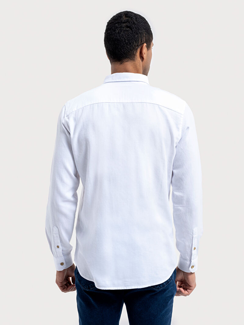 Regular Fit Erkek Gömlek U.kol