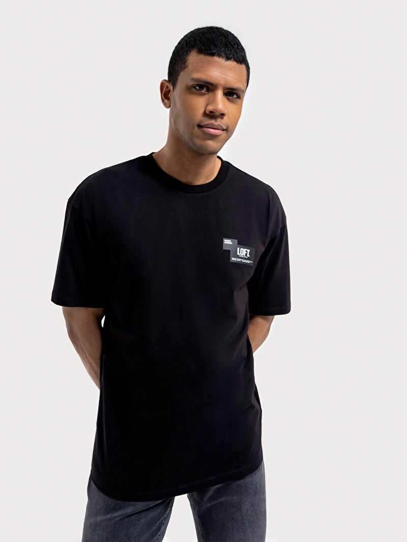 Oversize Fit Erkek Tshirt K.kol