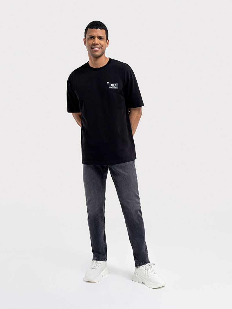 Oversize Fit Erkek Tshirt K.kol