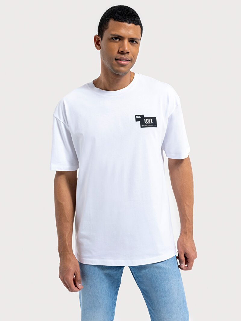 Oversize Fit Erkek Tshirt K.kol