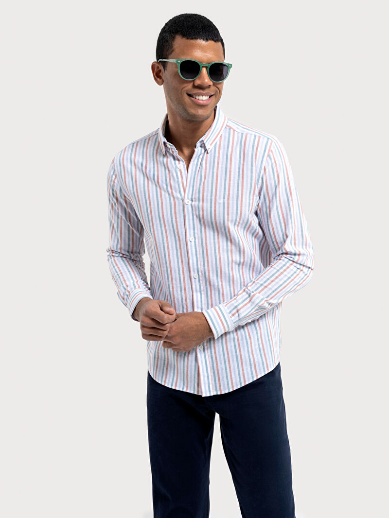 Regular Fit Erkek Gömlek U.kol