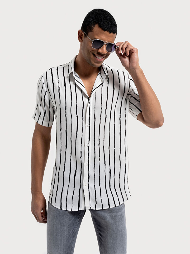 Relax Fit Erkek Gömlek K.kol