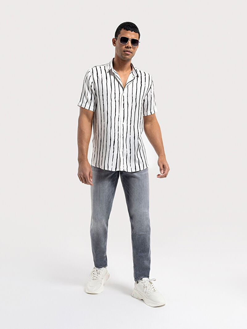 Relax Fit Erkek Gömlek K.kol