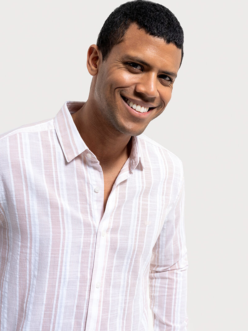 Regular Fit Erkek Gömlek U.kol