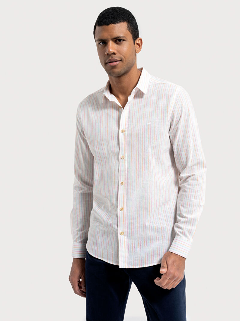 Regular Fit Erkek Gömlek U.kol