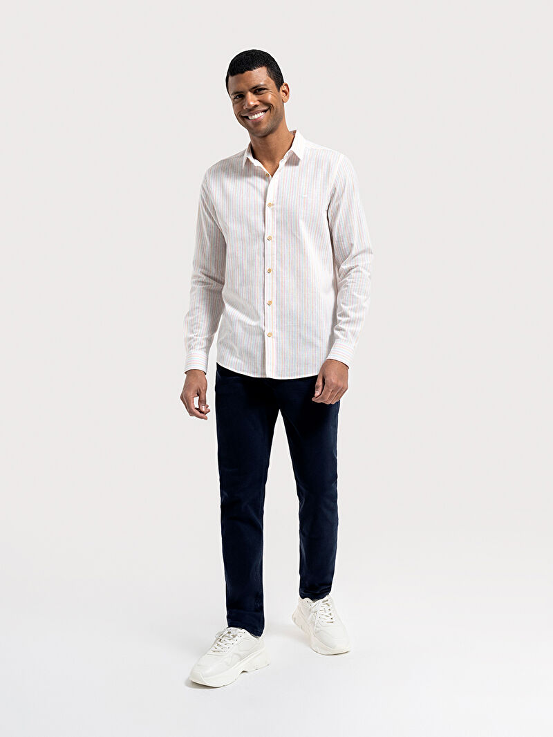 Regular Fit Erkek Gömlek U.kol