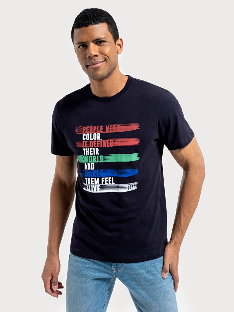 Regular Fit Erkek Tshirt K.kol