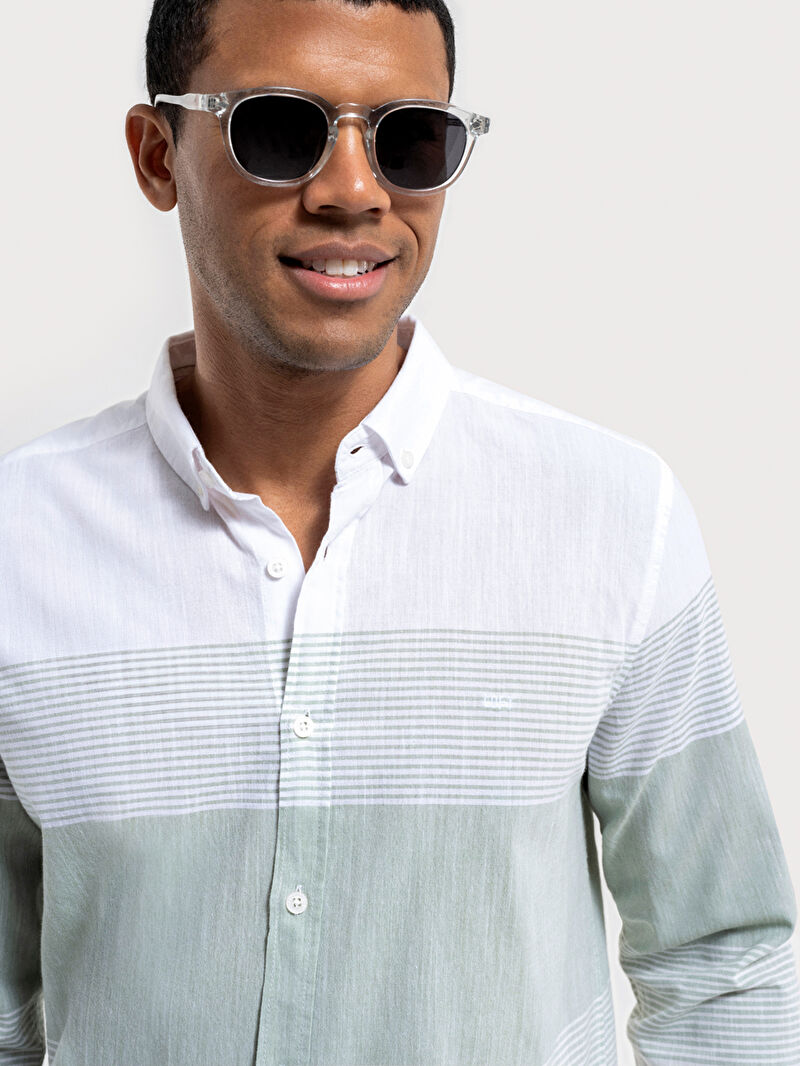 Regular Fit Erkek Gömlek U.kol