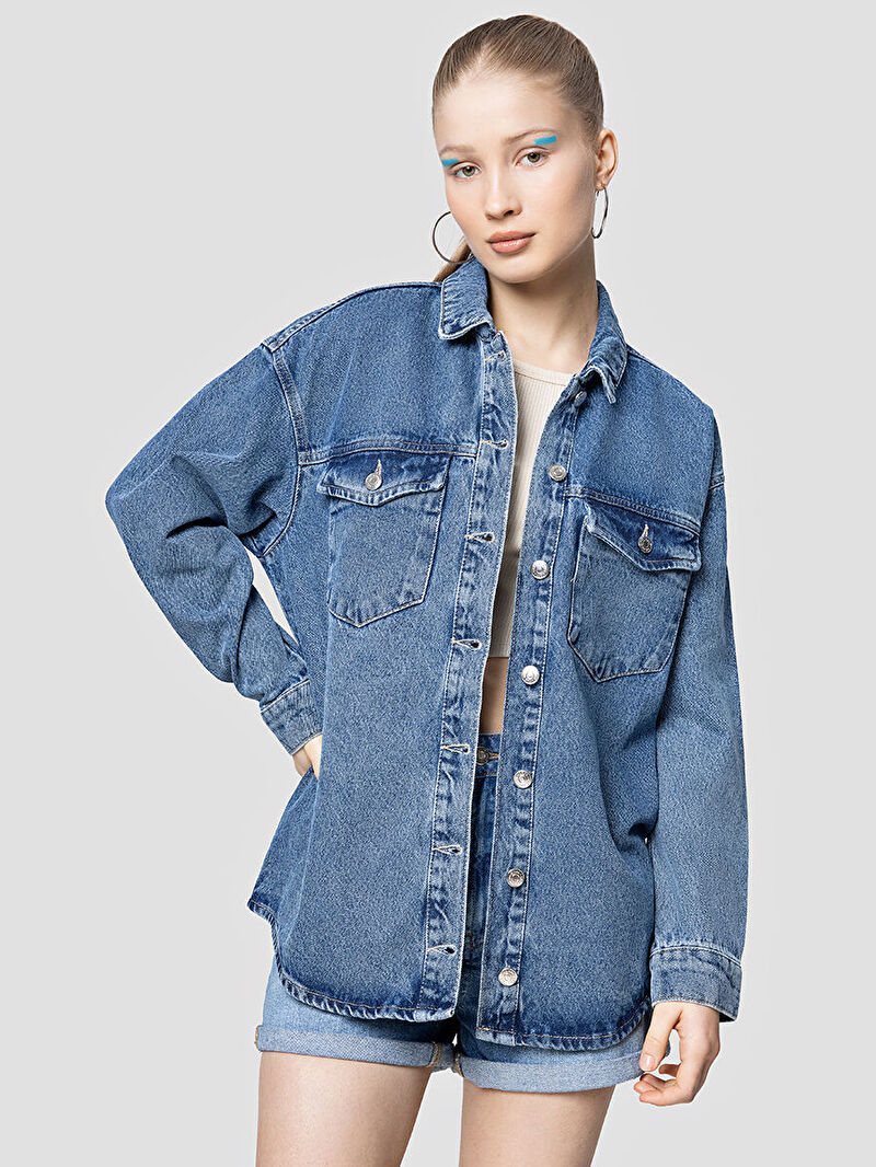 Comfort Fit Kadın Ceket