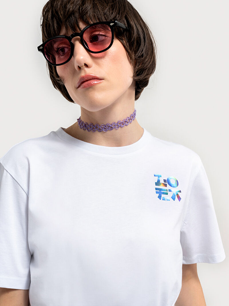 Crop Kadın Tshirt K.kol