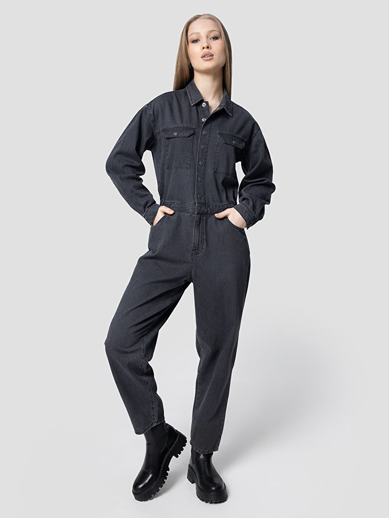 Regular Fit Kadın Tulum