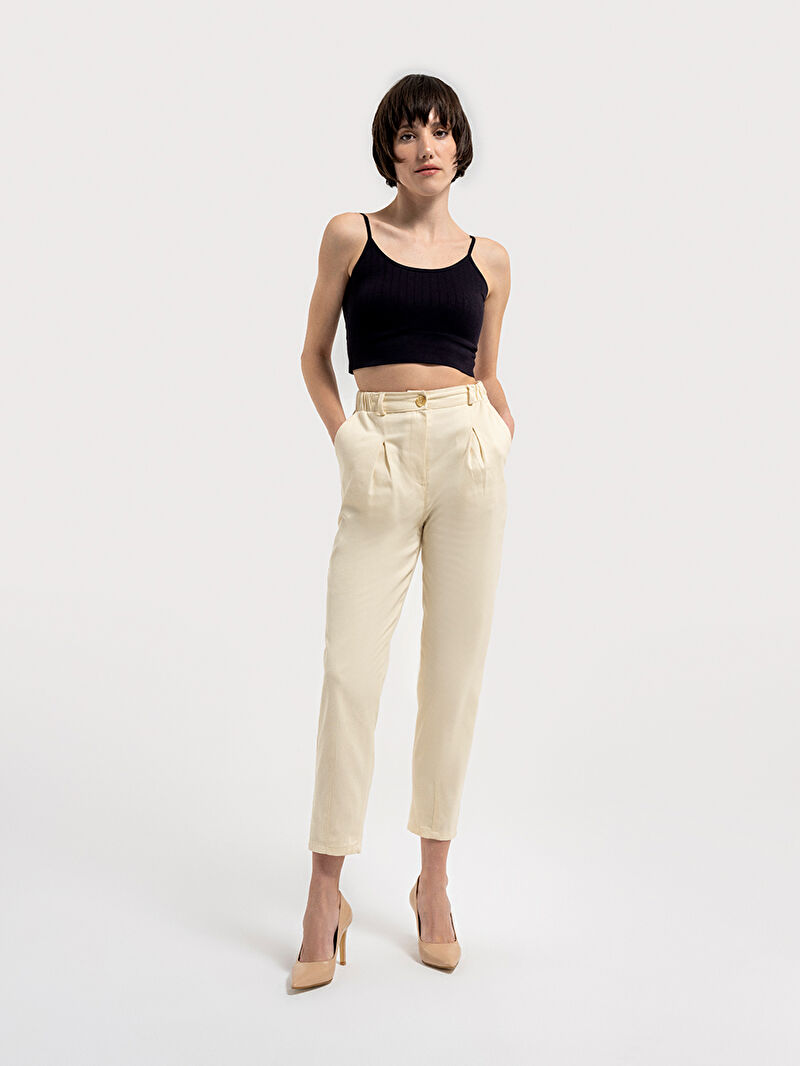 Slouchy Fit Kadın Pantolon