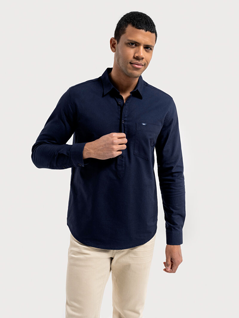 Regular Fit Erkek Gömlek U.kol