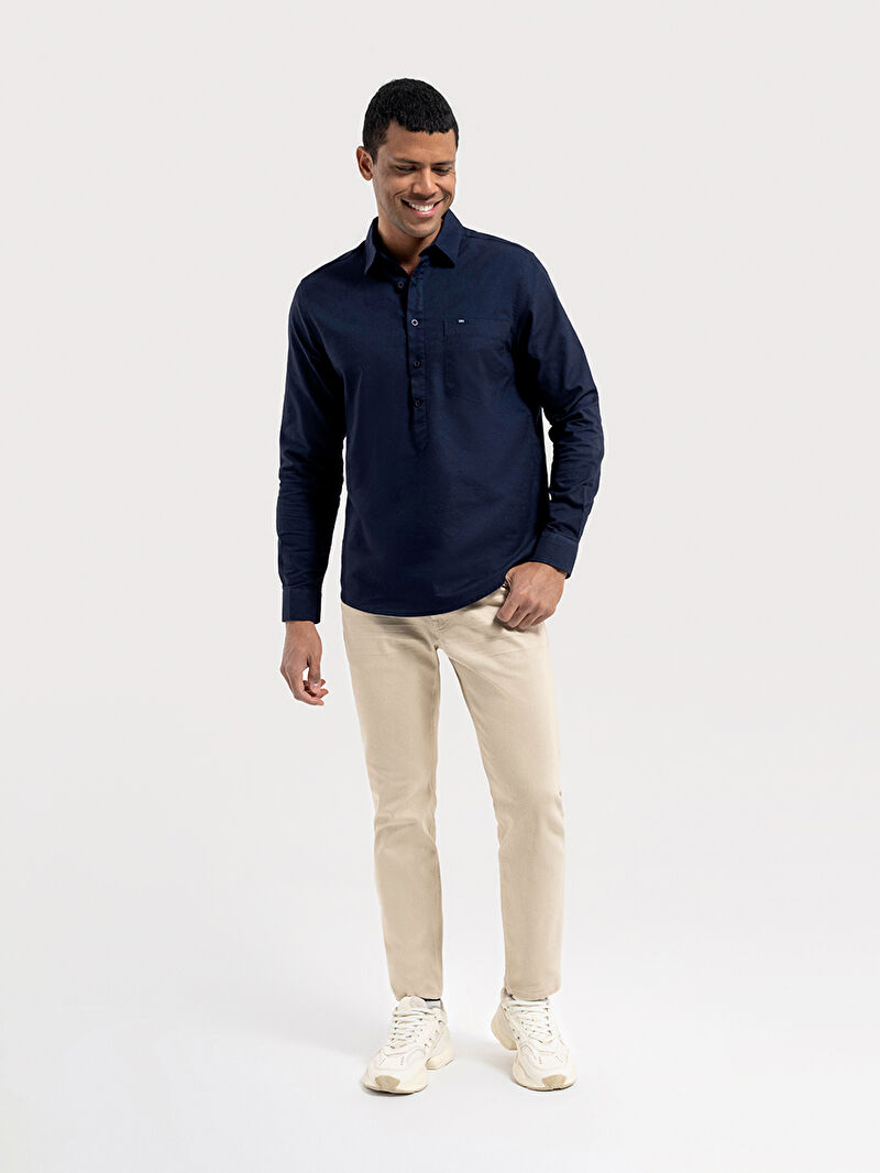 Regular Fit Erkek Gömlek U.kol