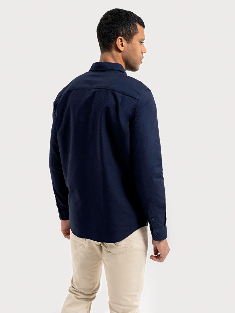 Regular Fit Erkek Gömlek U.kol