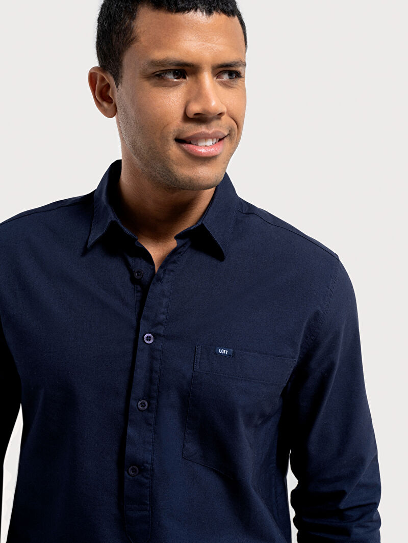 Regular Fit Erkek Gömlek U.kol