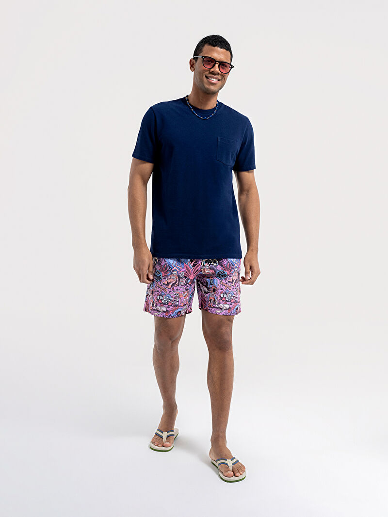 Regular Fit Erkek Deniz Şortu