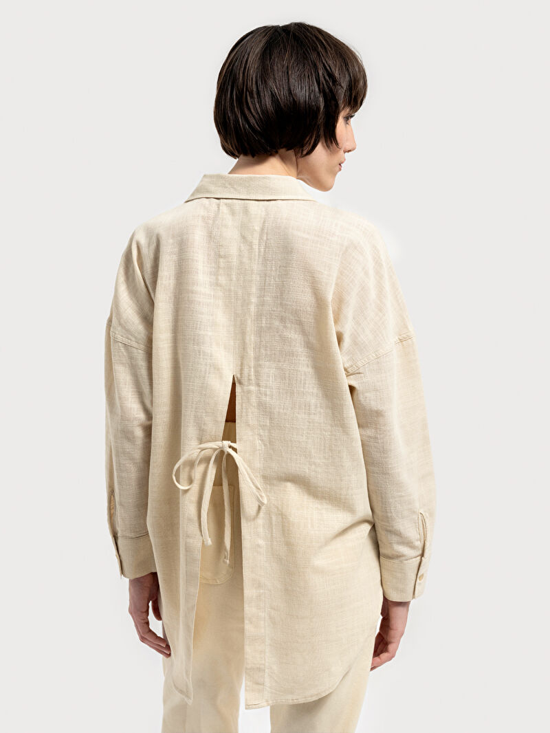 Loose Fit Kadın Gömlek U.kol