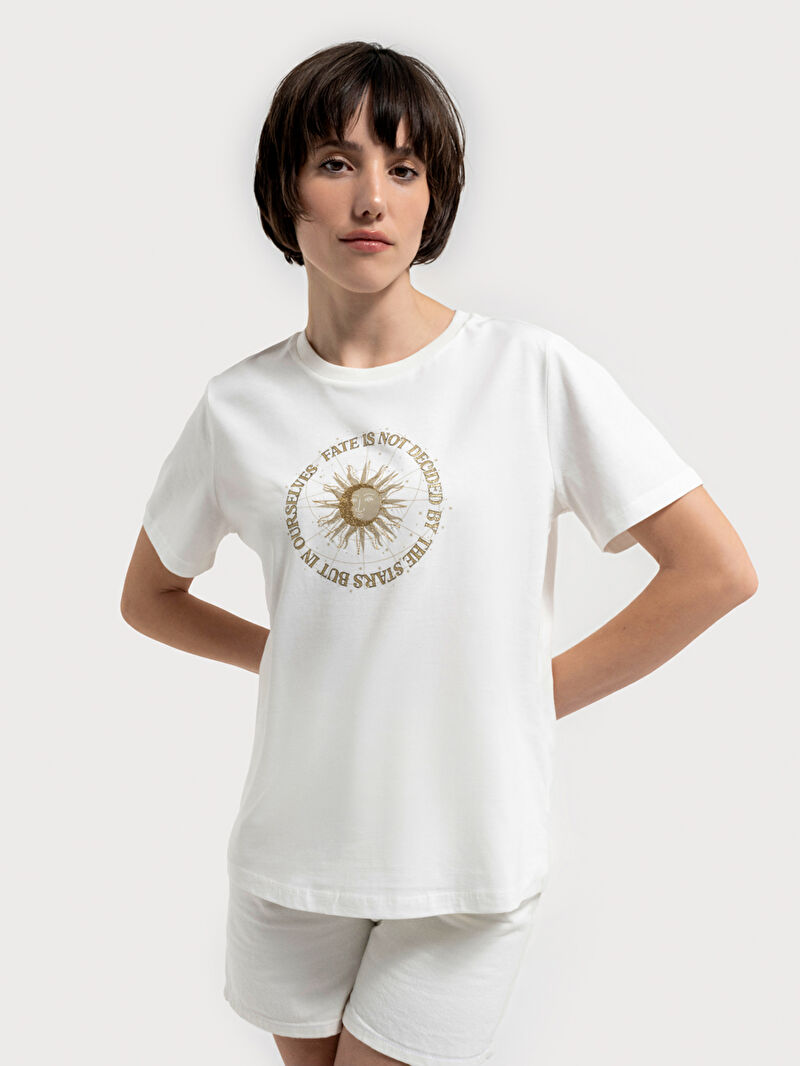 Regular Fit Kadın Tshirt K.kol