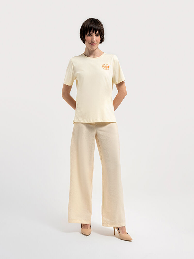 Regular Fit Kadın Tshirt K.kol