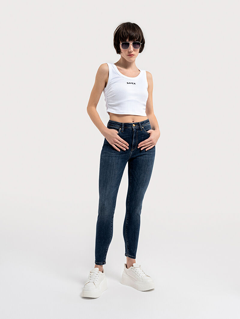 Natalie Skinny Fit Kadın Pantolon