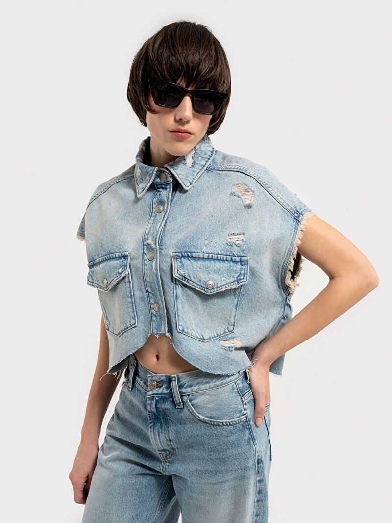 Oversize Kadın Yelek