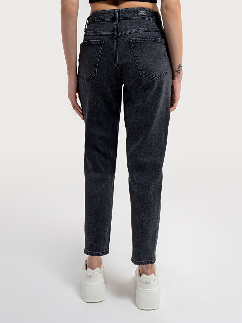 Mom Slim Fit Kadın Pantolon