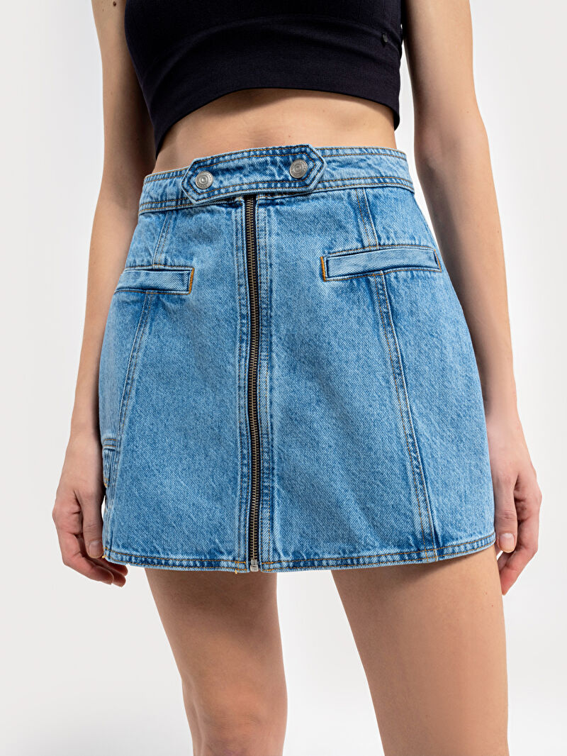 Slim Fit Kadın Etek