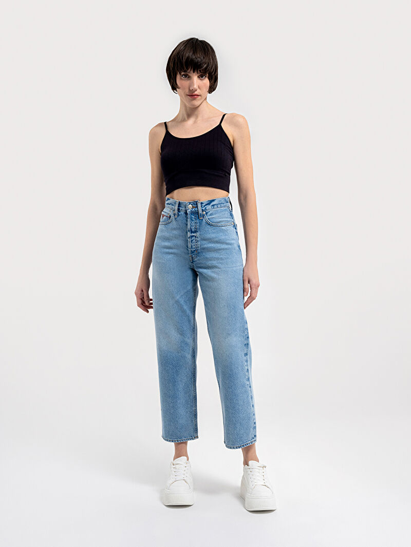 Straight Regular Fit Kadın Pantolon