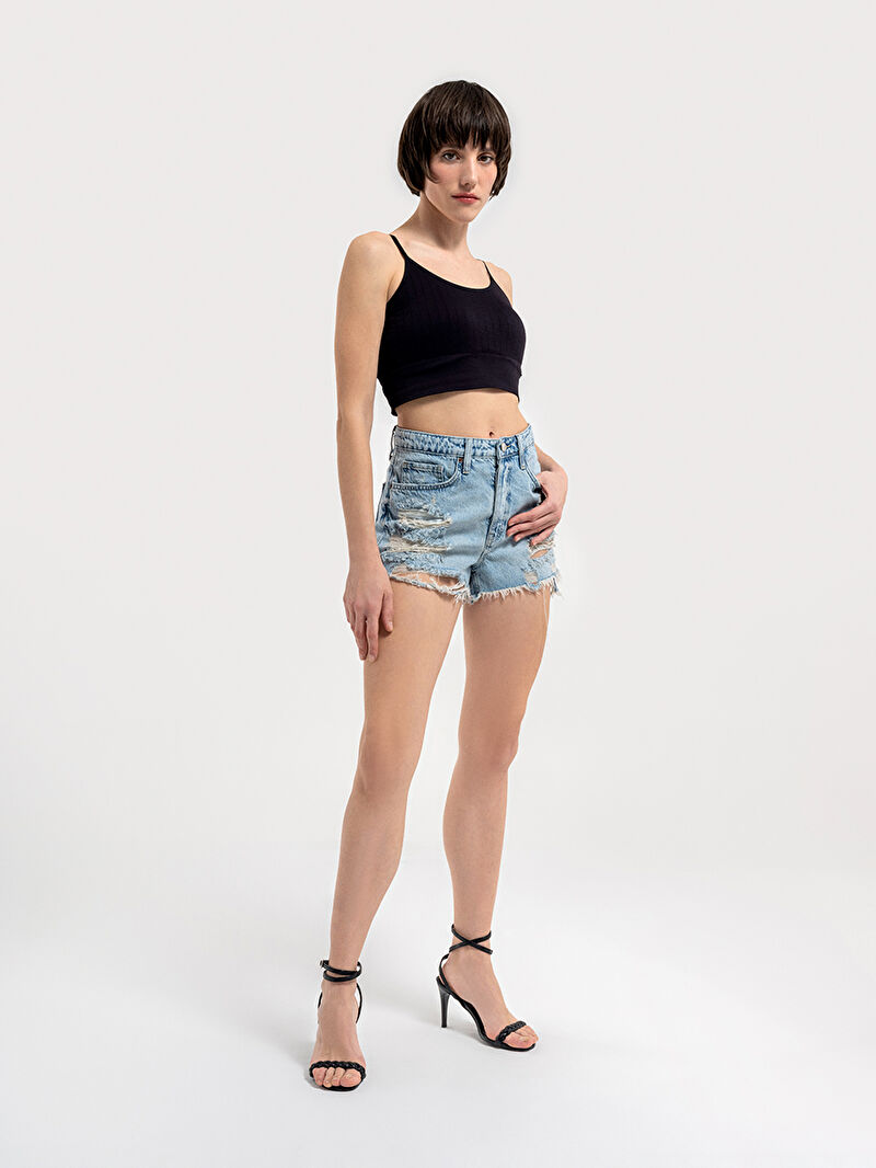 Regular Fit Kadın Şort