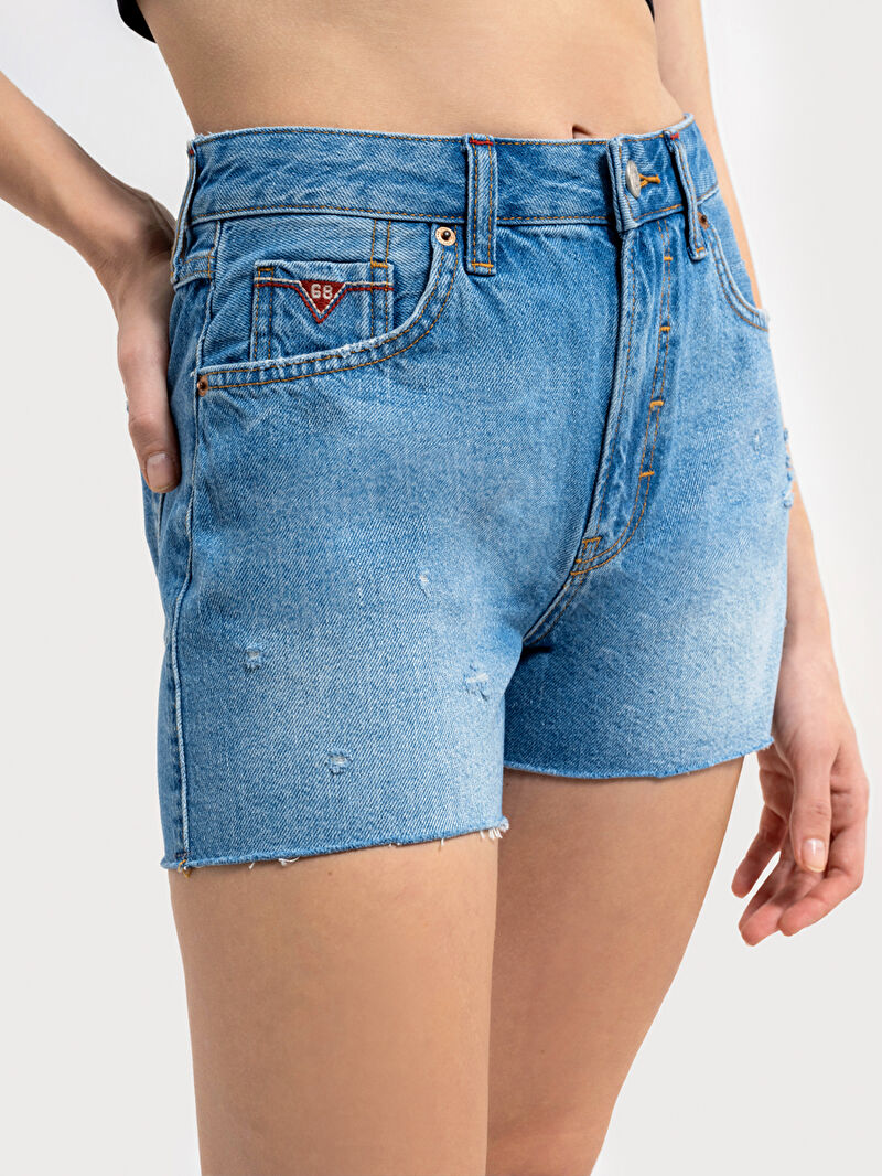 Slim Fit Kadın Şort