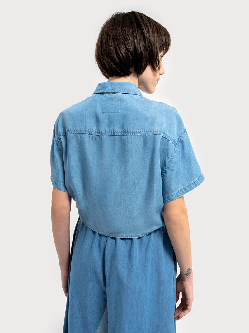 Regular Fit Kadın Gömlek K.kol