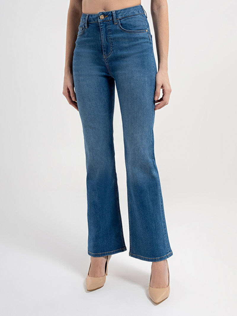 Flare Regular Fit Kadın Pantolon