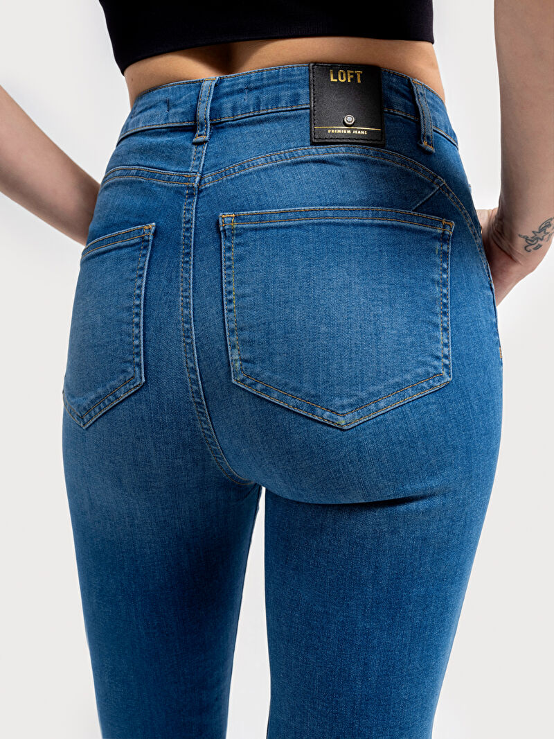 Flare Regular Fit Kadın Pantolon