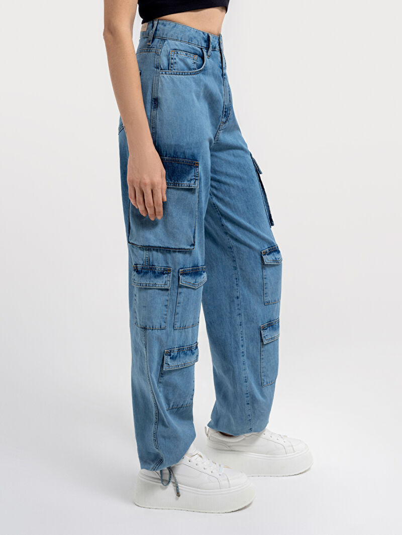 Wide Leg Regular Fit Kadın Pantolon