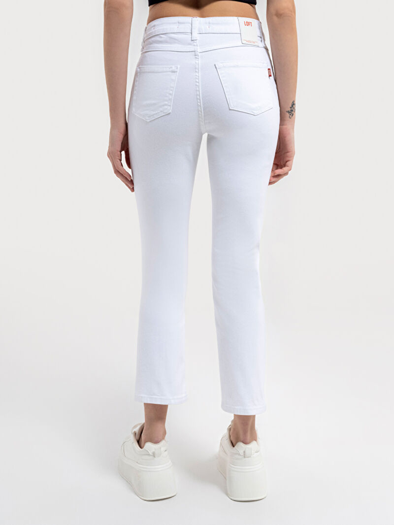 Mom Slim Fit Kadın Pantolon