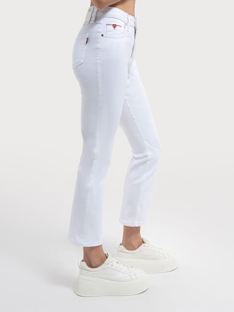 Mom Slim Fit Kadın Pantolon