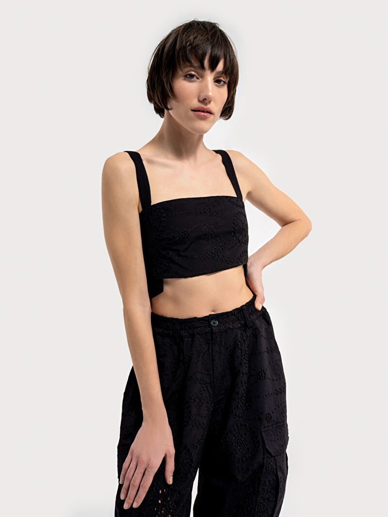 Crop Kadın Büstiyer