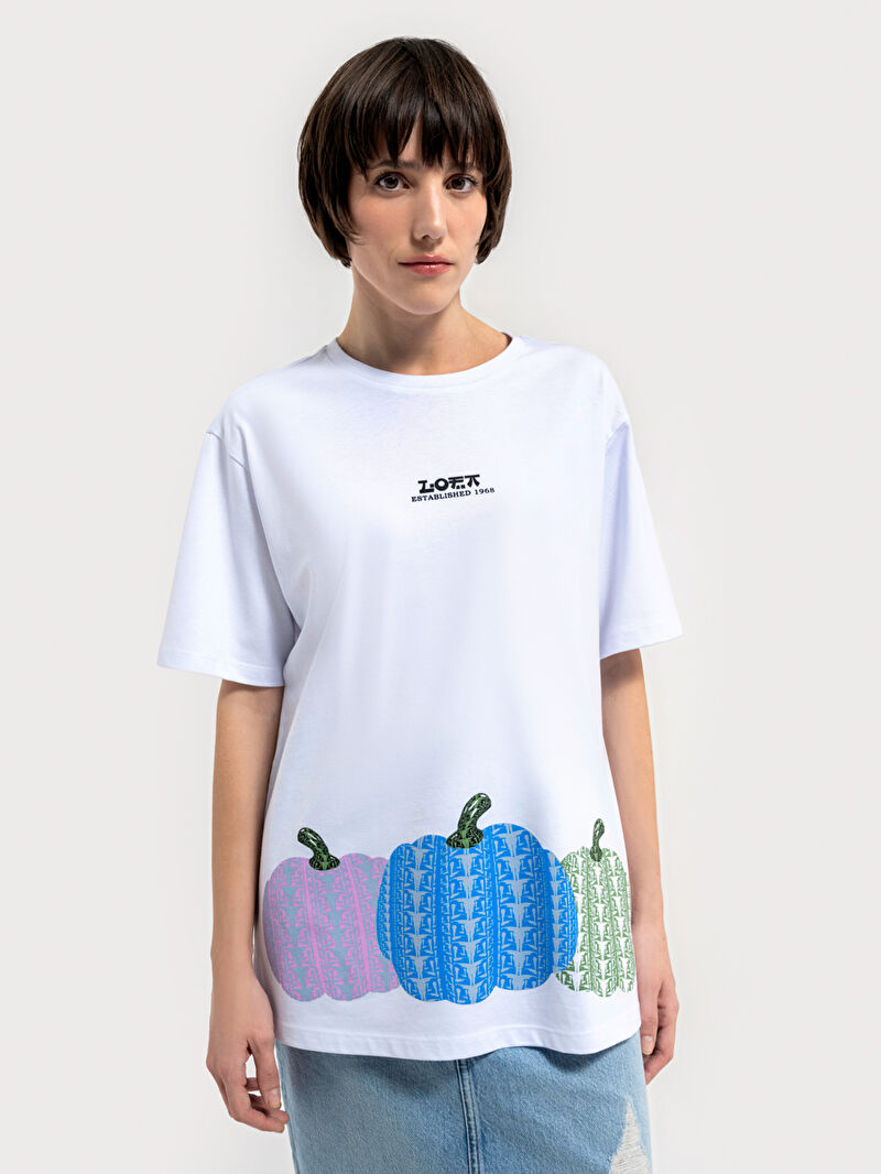 Oversize Kadın Tshirt K.kol