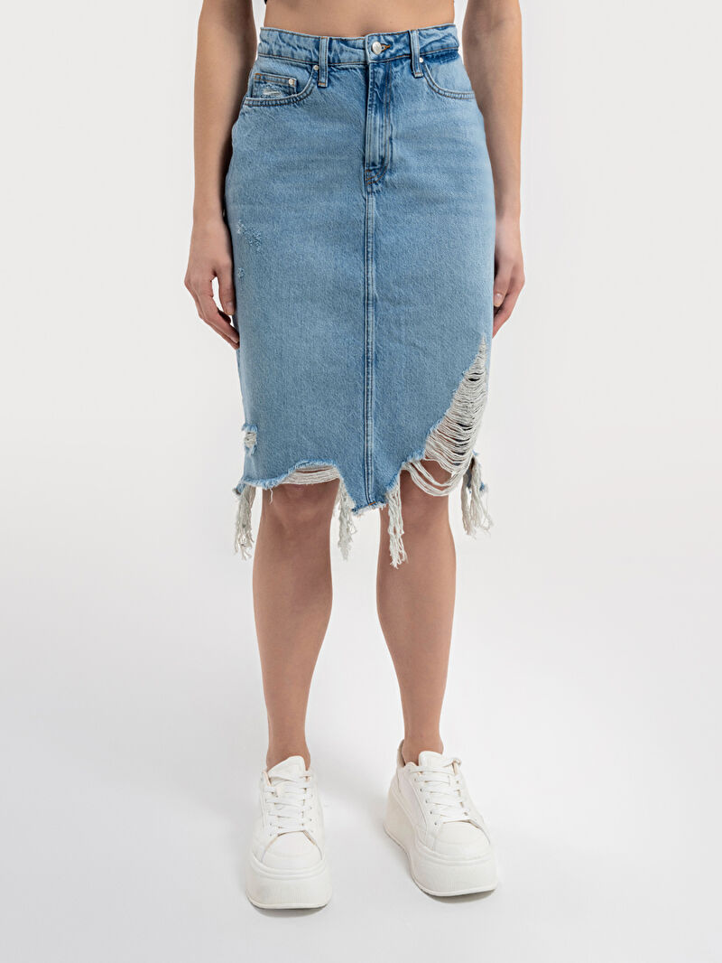 Slim Fit Kadın Etek