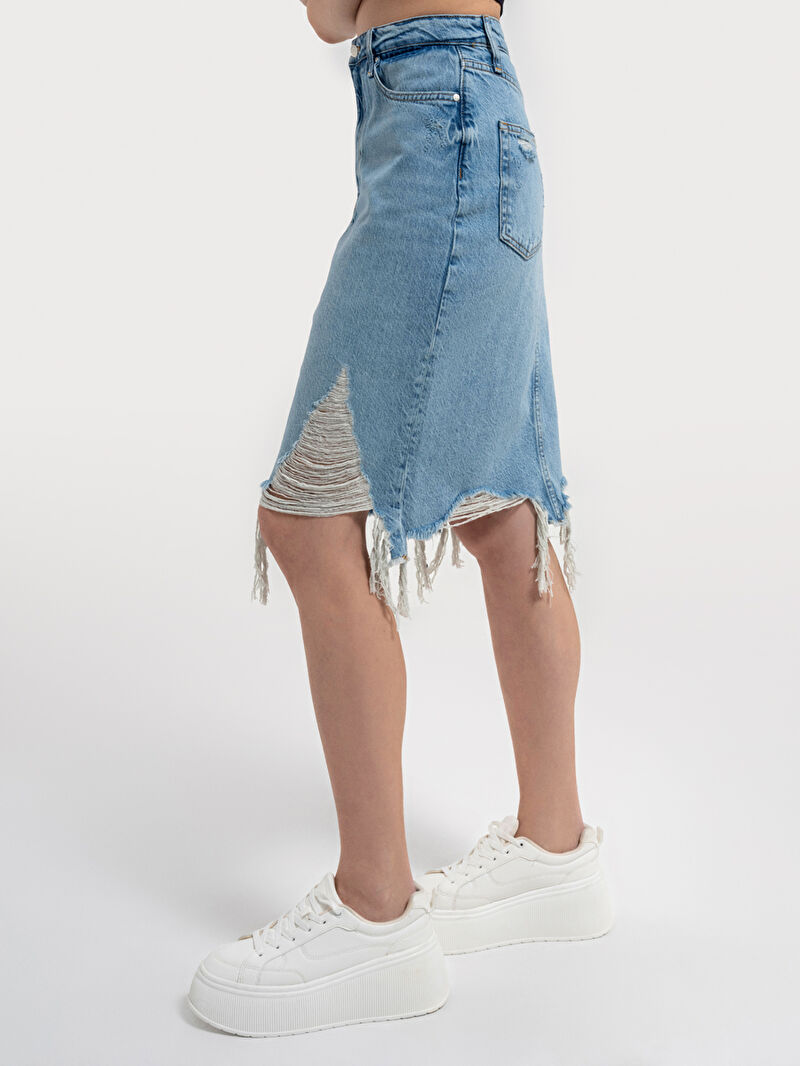 Slim Fit Kadın Etek