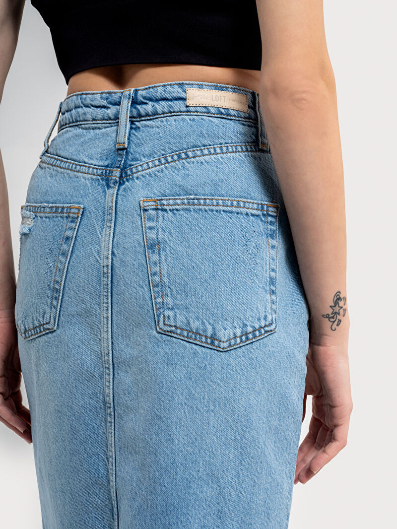 Slim Fit Kadın Etek