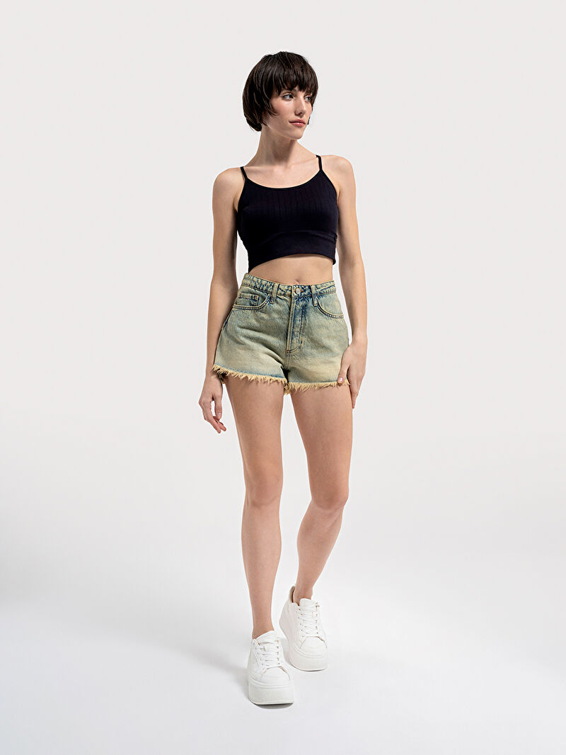 Regular Fit Kadın Şort