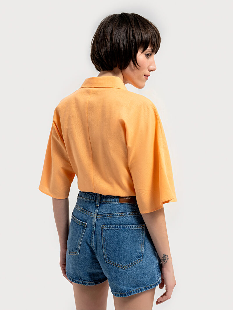 Regular Fit Kadın Gömlek K.kol